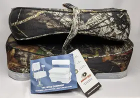 WD618PLS-763 WISE BOAT SEATING Folding Seat Mossy Oak Up Duck