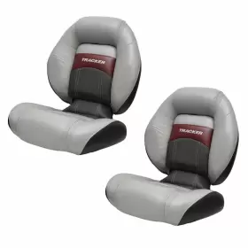 160871 WISE BOAT SEATS Folding Fishing Centric Plum Tracker