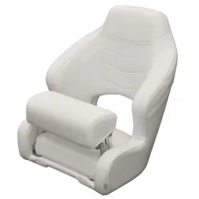 3338-784 WISE MARINE SEATING Boat Bolster Helm Seat Bright #3
