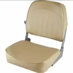 144-8WD734PLS715 WISE SEATING Fishing Boat Seat Chair Sand