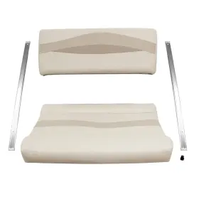 W7Z-BM11521066 WISE SEATING Bench Stone Khaki Fabric Boat