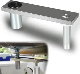 WMQP-2291 WM-AUTO Swivel Offset Seat Bracket Galvanized Steel