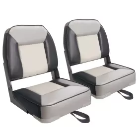 819744028177 XGEAR Deluxe Boat Seat Fold Down Fishing