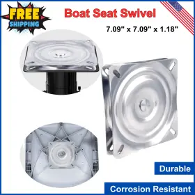 8316 XINKUNMARINE Boat Seat Swivel Steel Plate Base Bar Stool
