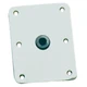 Springfield KingPin Standard 4" x 8" Rectangular Stainless Steel Base