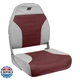 Wise 8WD588PLS-661 Standard High Back Boat Seat Grey Red
