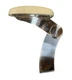 TACO Marine Pivot Armrest Port Side Stainless Steel Tan Pad K10-0009A