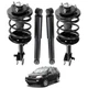 Amortiguadores delantero y trasero para 2003-2008 Honda Pilot 01-2002 Acura MDX