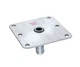 Swivl-Eze attwood SP-67739 Swivl-Eze Lock'N-Pin Stainless Steel 7-Inch x 7-In...