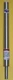 Swivl-Eze 2164 Aluminum Seat Pedestal 16" Post 3/4" Pin