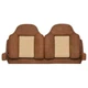 Scout Boat Helm Seat Backrest Cushion UHK198DD | Taco Brown Beige