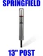 Springfield Marine Kingpin Standard Fixed Height Post for Boat Seat, 13 in