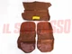 Seat Covers For Front And Rear FIAT NEW 500 N D Brown Leather NOS