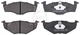 A.B.S. 37092 brake pad set, disc brake for Seat, VW