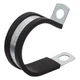 GRAINGER APPROVED COL2809Z1 Clamp,OD 1 3/4 In,1/2 In W,Cushion,PK10 1BAE1