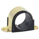 Zsi 018M020 2 Hole Cushion Clamp, 3/4 In Pipe Size, Omega Series,