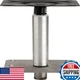 Attwood Lockn Pin 3/4 Boat Seat Pedestal Package 977339-T Silver