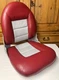 Red & Gray Boat Seat    High Back   Tempress 54911  NaviStyle