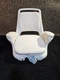 Wise Marine 8WD1007-3-710 Captains Chair with Cushion & Armrests White
