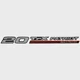 Triton Boat Raised Model Decal 302513 | Vinyl Emblem 20 TrX Patriot