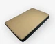 Cooler Cushion, w/ Snap Buttons, 25 3/4in x 17 1/4in, Black w/ Brown Top, NEW