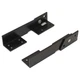 Tecla Boat Fold Up Seat Bolster Brackets MF1045-VB | Black (Set of 2)