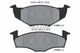 Textar 2186601 brake pad set, disc brake for Seat, VW