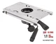Wise 8WD374 Fore & AFT Seat Slide with Locking Seat Mount Fits 2 7/8-Inch