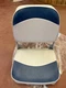 Wise 8WD734PLS-660 Standard Low Back Boat Seat, Grey/Blue 