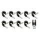 VIBRANT PERFORMANCE Cushion Clamps for 3/4in (-12AN) Hose Pack of 10- 17194