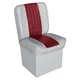 Wise Deluxe Jump Seat w/ 10'' Base, Wise Gray/Wise Red, Medium, 8WD1414P-661