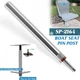 SP-2164 Lock'N-Pin 3/4" Boat Seat Pin Post Non-Threaded for Fishing (16IN)