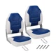 GarveeLife 2 Pack Boat Seats, High Back Folding Boat Seats - Fishing Boat Cha...