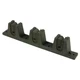 SPRINGFIELD 1760004 ABS Plastic Rod Holder - 3 Rod - Pair w/Bungee