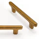 10 Pack Antique Brass Cabinet Pulls 3 Inch76mm Kitchen Cabinet Handles Solid ...