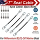 7" Boat Seat Cables w/ 8x Bolts For Millennium B101-00 Marine Boat For Stability