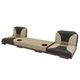 G3 Boat Flip Deck Seat 73291082 | Transom Bench Beige Black Red
