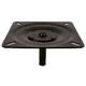 Swivl-Eze Lock'N-Pin Black E-Coated w/o Spring 3/4" Pin Seat Mount
