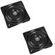 Attwood Swivl-Eze Boat Seat Swivel 7" Black w/3&deg; Tilt (2 Pack)