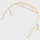 Scout Boat Leaning Post Seat Backrest Frame | 43 Inch Cream / Beige