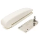 Taco Metals Boat Port Armrest K10-0002A-1 | White Foam Padding (Kit)