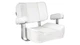 Springfield Marine 1040002 Deluxe Captains Chair White