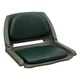 Wise 8WD139 Series Molded Fishing Boat Seat with Marine Grade Cushion Pads, Gree