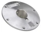 Swivl-Eze Base Plate Aluminum Satin Finish 9" Round #SP-68914