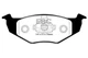 Ebc Greenstuff Front Brake Pad Set Fits VW Seat Caddy Cordoba Golf Ibiza Polo To