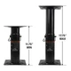 Springfield Boat Seat Mount Adjustable Pedestal Pedestals Swivel 12" to 18"