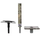 Attwood Marine 97749C-7 - Boat Seat Pedestal