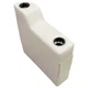 WISE PREMIER PONTOON LEFT CONTOUR ARMREST W/ CUPHOLDERS PLATINUM 3009-990 BOAT