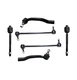 Outer Tie Rods 6 Pc Inner and Sway Bar Kit For Honda Pilot 01-05 Acura Mdx
