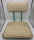 Vtg Frabill Mfg. Padded Folding Swivel Fishing Boat Seat Tan Bleacher Stadium
